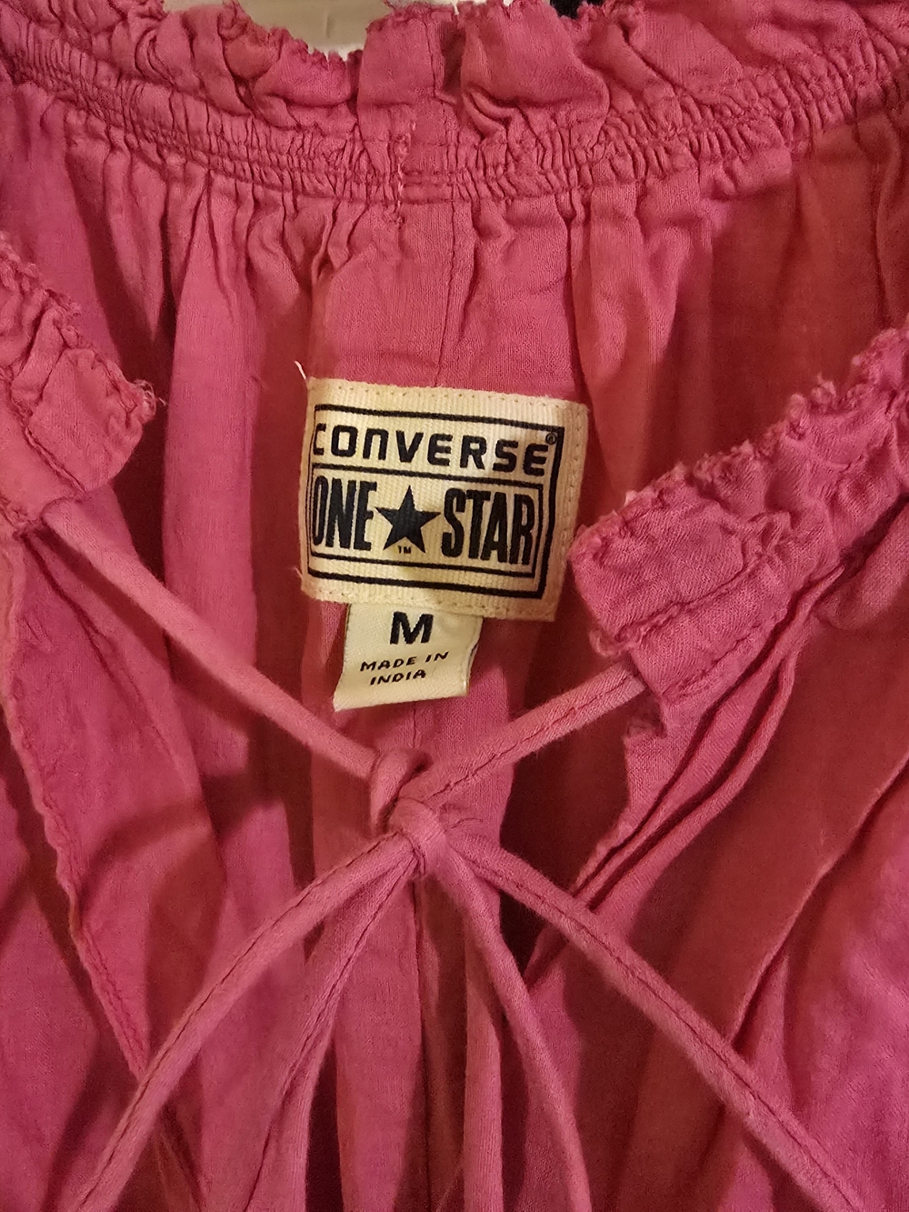 Converse Pink Ombre Tie-Back Midi Dress - Picture 2 of 3